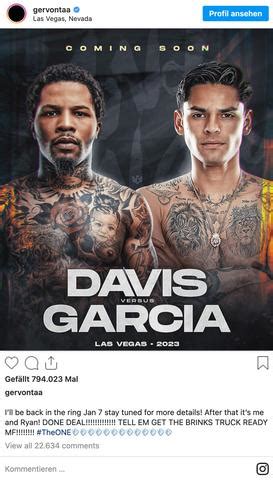 wann kämpft ryan garcia gegen gervonta davis|Gervonta Davis gegen Ryan Garcia: Live